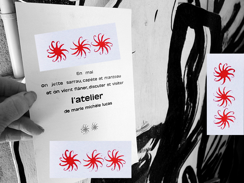 invitation écrite plomb deavnat forizonnes